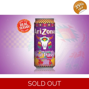 Arizona Fruit Punch Slim 340ml Can | American Soda Drink